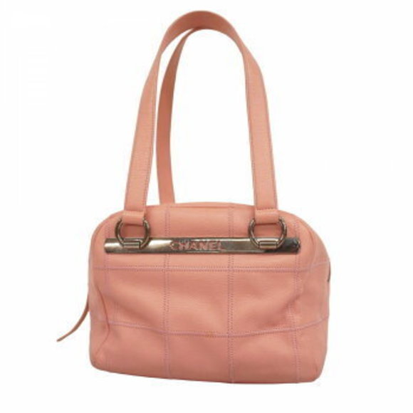 Chanel shoulder bag chocolate bar caviar skin pink - Picture 1 of 6